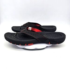 HOBIBEAR Shoe Men's 14 Thong Sandals Arch Support Indoor Outdoor Beach Flip Flop
